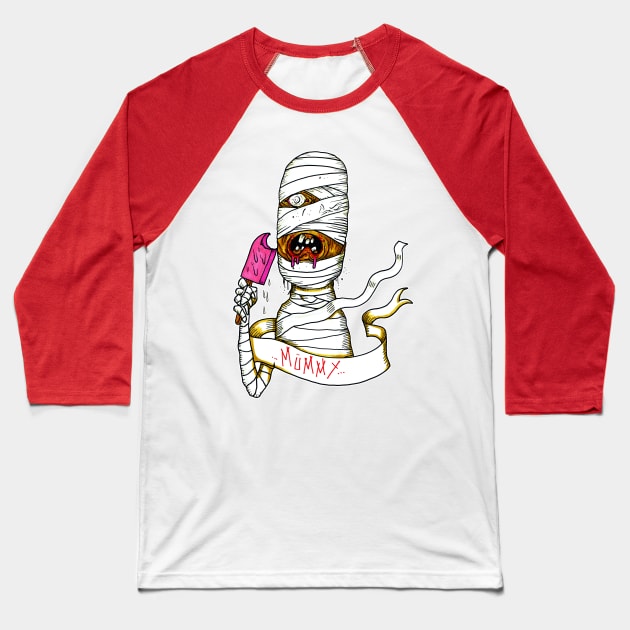 Mummy lolly ting Baseball T-Shirt by Brownlazer